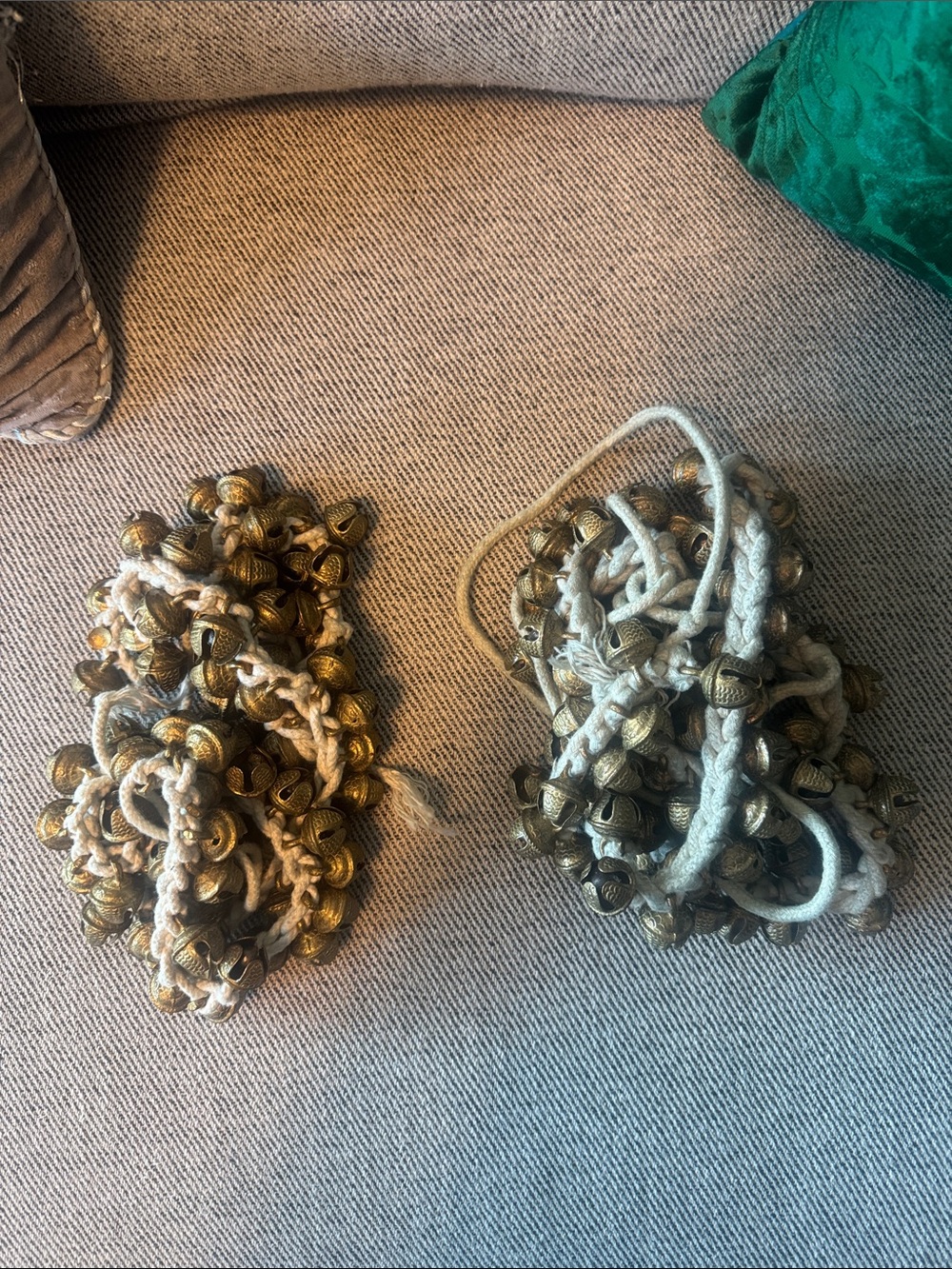 Pair of kathak Ghungroo (100 bells on each foot)